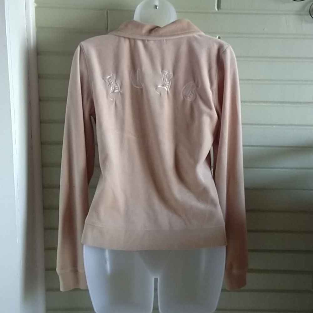 Light tan zip-up - Picture 2 of 2